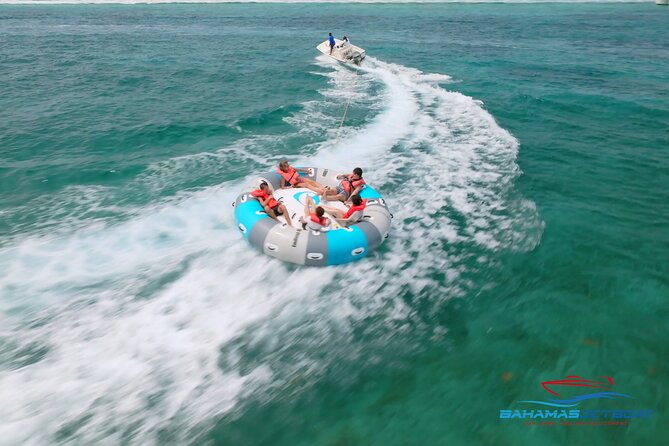 The Ultimate Bahamian Beach Day: Pigs, Jet Ski, Snorkeling & More - The private beach club and Rose Island views