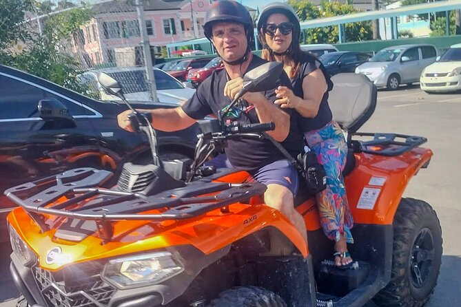Thrilling ATV Adventure Exploring Nassau&Bahama 2 persons per ATV - The Bahamas Rum Cake Factory and a practical souvenir stop