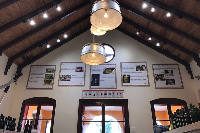 Wine Maker Class at Bahama Barrels - A chapel setting with an unusual purpose